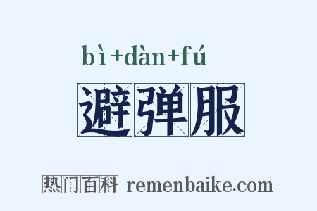 避弹服是什么意思的图片